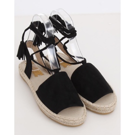Black women's espadrilles BB25 Black 2