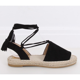 Black women's espadrilles BB25 Black 1 Black women's espadrilles BB25 Black 1