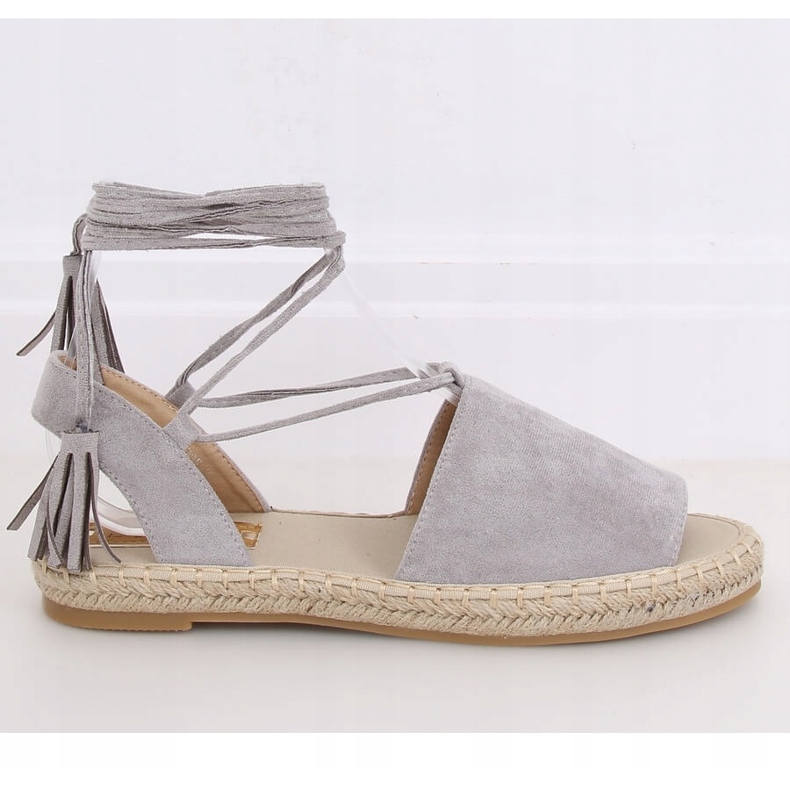 Gray espadrilles for women BB25 Gray grey 1 Gray espadrilles for women BB25 Gray grey 1
