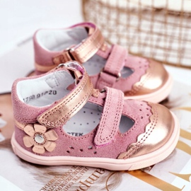 Bartek S.A. Children's Sandals for Girls Prophylactic Bartek T-81798-7 / 91P pink 2