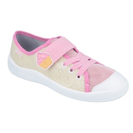 Befado children's shoes 251Y141 pink yellow 1