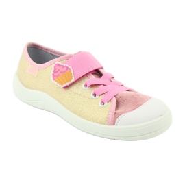 Befado children's shoes 251Y141 pink yellow 2