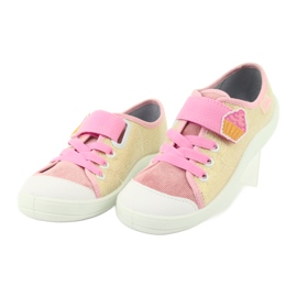 Befado children's shoes 251Y141 pink yellow 3