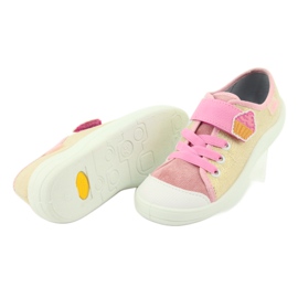 Befado children's shoes 251Y141 pink yellow 4