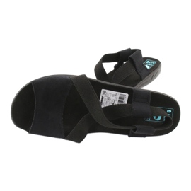 Comfortable black women's sandals Adanex 17498 3 Comfortable black women's sandals Adanex 17498 3
