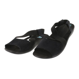 Comfortable black women's sandals Adanex 17498 1 Comfortable black women's sandals Adanex 17498 1