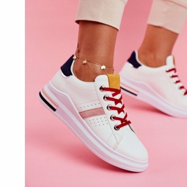 PS1 Women's Sport Shoes White and Navy Blue Mirra multicolored 1