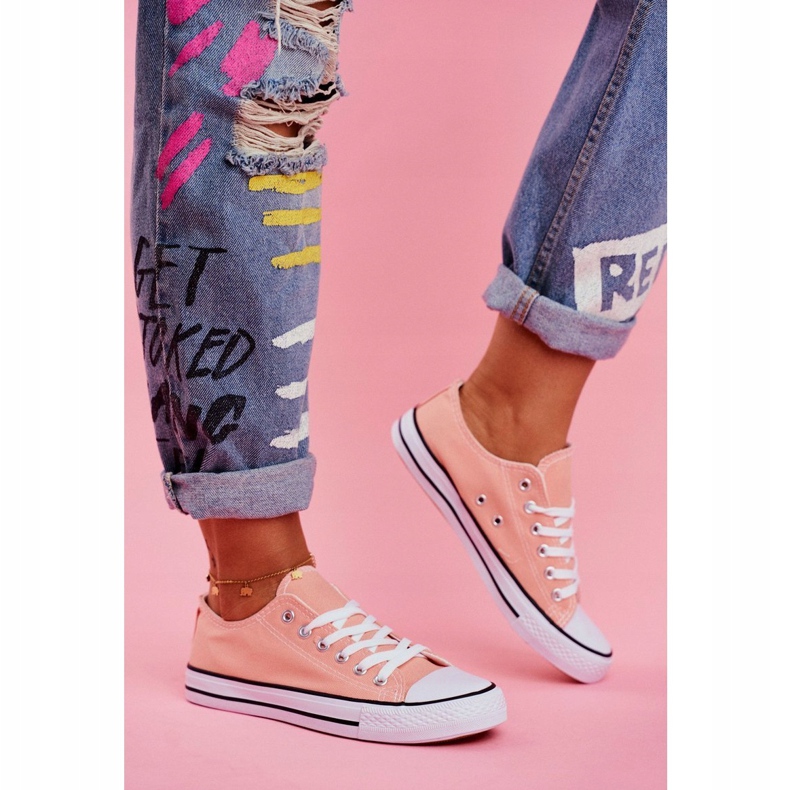 PS1 Women's Classic Omerta salmon sneakers pink 1 PS1 Women's Classic Omerta salmon sneakers pink 1