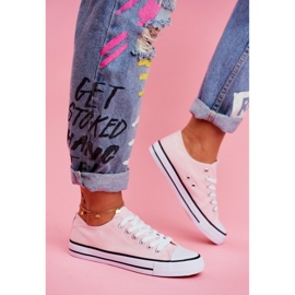 PS1 Women's Classic Pink Omerta Sneakers 2 PS1 Women's Classic Pink Omerta Sneakers 2