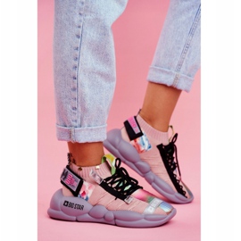 Women's Sport Shoes Big Star by Daniel Lopez FF274A581 pink multicolored 1 Women's Sport Shoes Big Star by Daniel Lopez FF274A581 pink multicolored 1