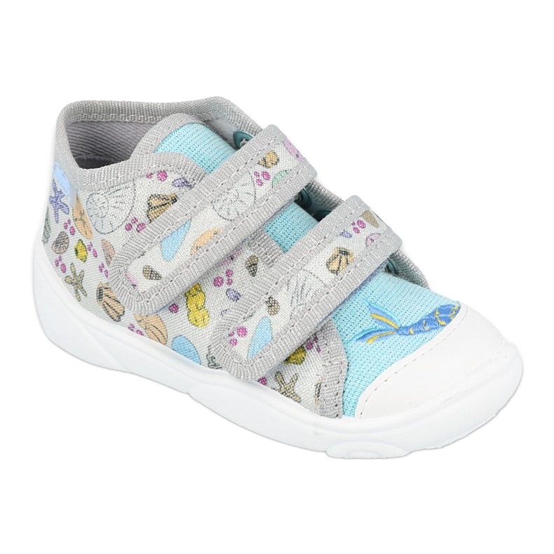 Befado children's shoes 212P065 blue grey 1 Befado children's shoes 212P065 blue grey 1