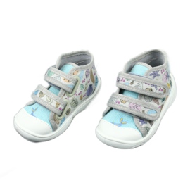 Befado children's shoes 212P065 blue grey 3