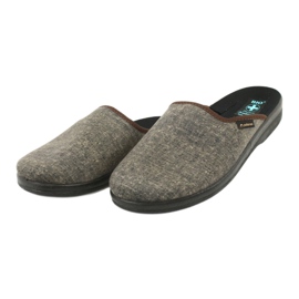Adanex 24618 men's slippers grey 2