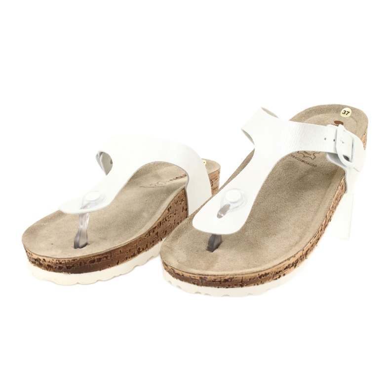 Anatomical Inblu NM020 women's anatomical flip-flops white 2 Anatomical Inblu NM020 women's anatomical flip-flops white 2