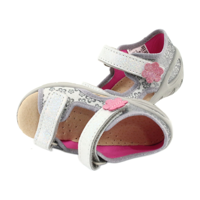 Befado children's shoes pu 065P139 pink grey 5