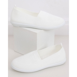 White women's sneakers ZK097 Bianco 1