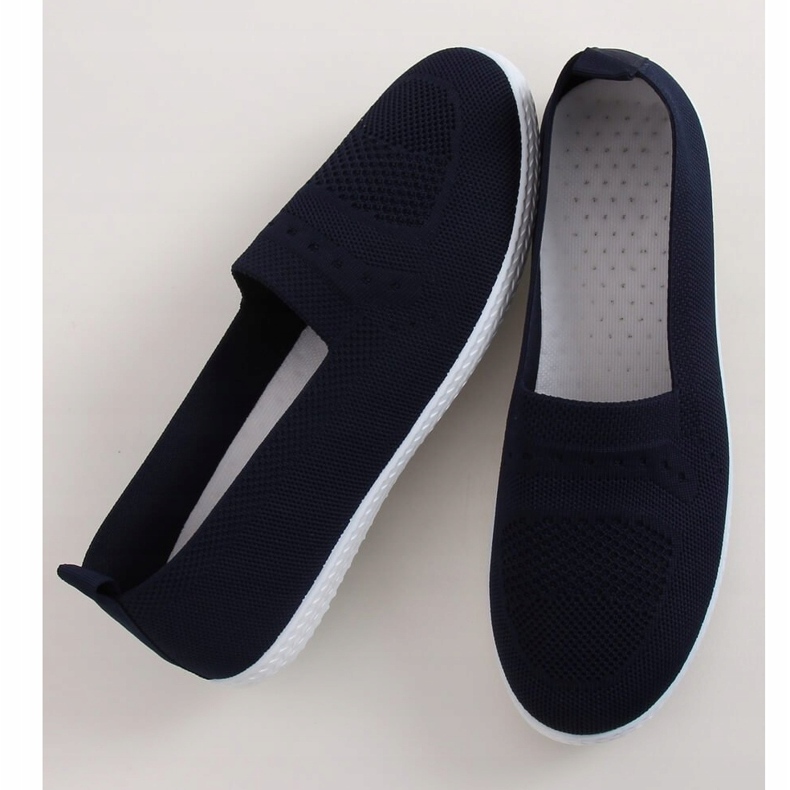 Women's navy blue sneakers ZK097 Blu 1
