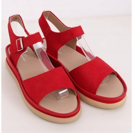 Red women's sandals YJ860 Rosoo 1