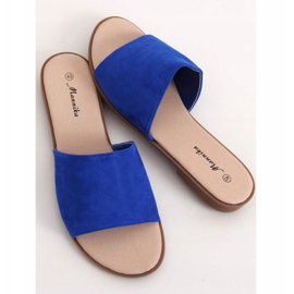 Women's cobalt slippers WL1606 Royal Blue 1
