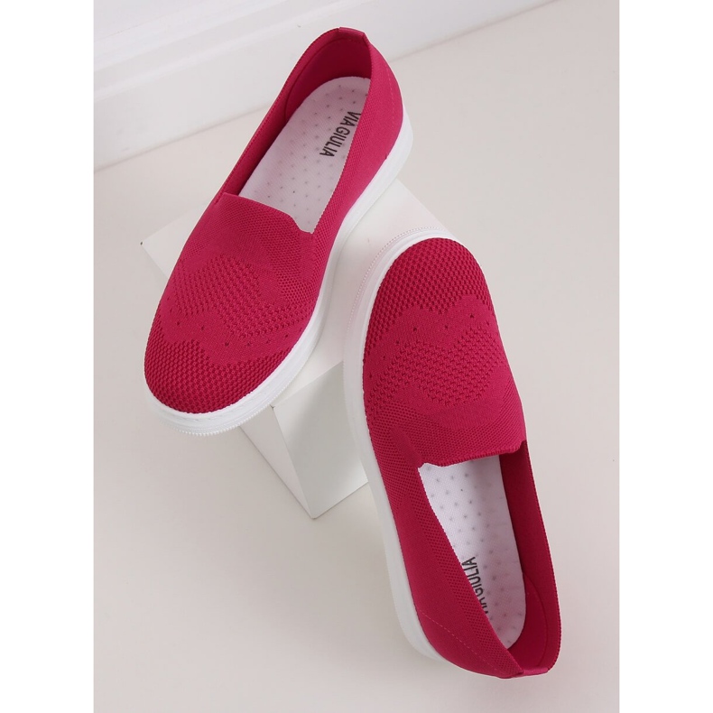 Women's fuchsia sneakers ZK069 Fuxia pink 1