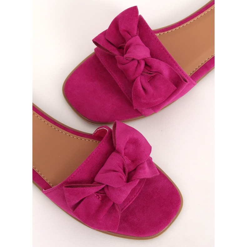 Women's fuchsia slippers WL1607 Fuschia pink 2