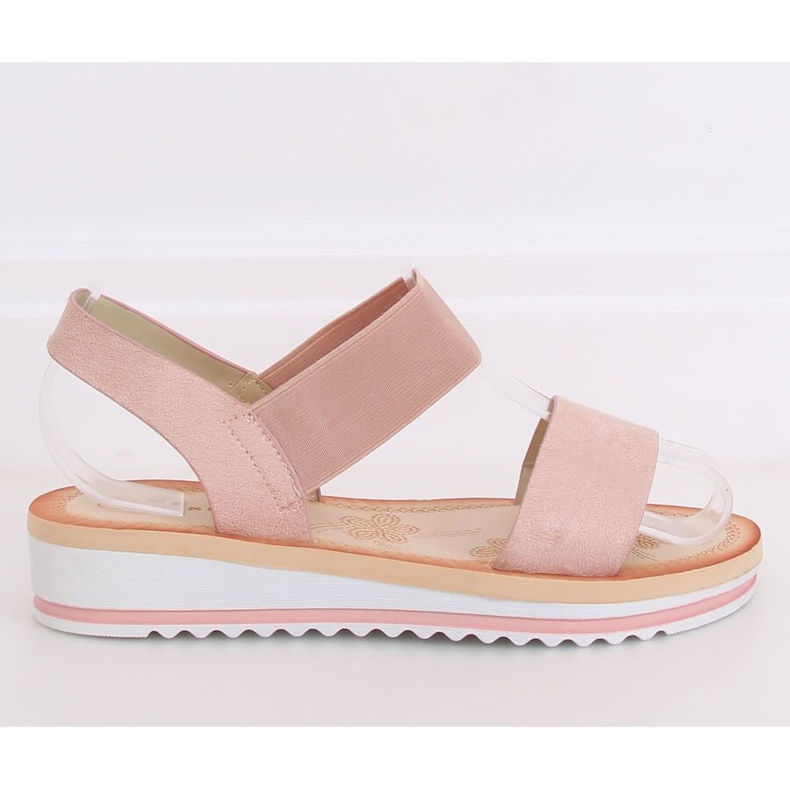 Pink women's sandals E008 Pink 1