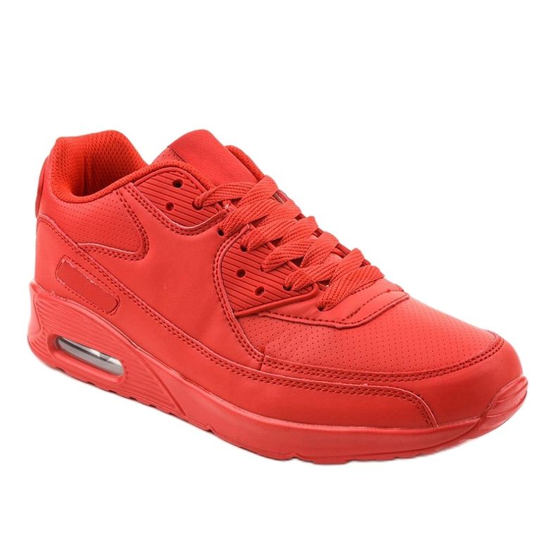 Red men's sports shoes M7W-5 1 Red men's sports shoes M7W-5 1