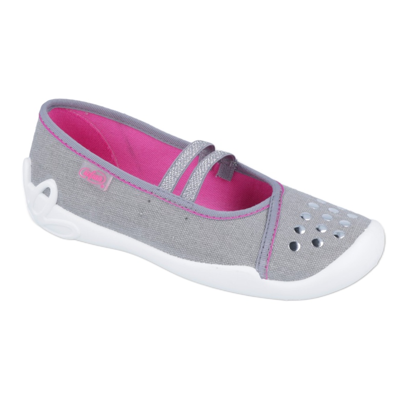 Befado children's shoes 116Y252 pink grey 1