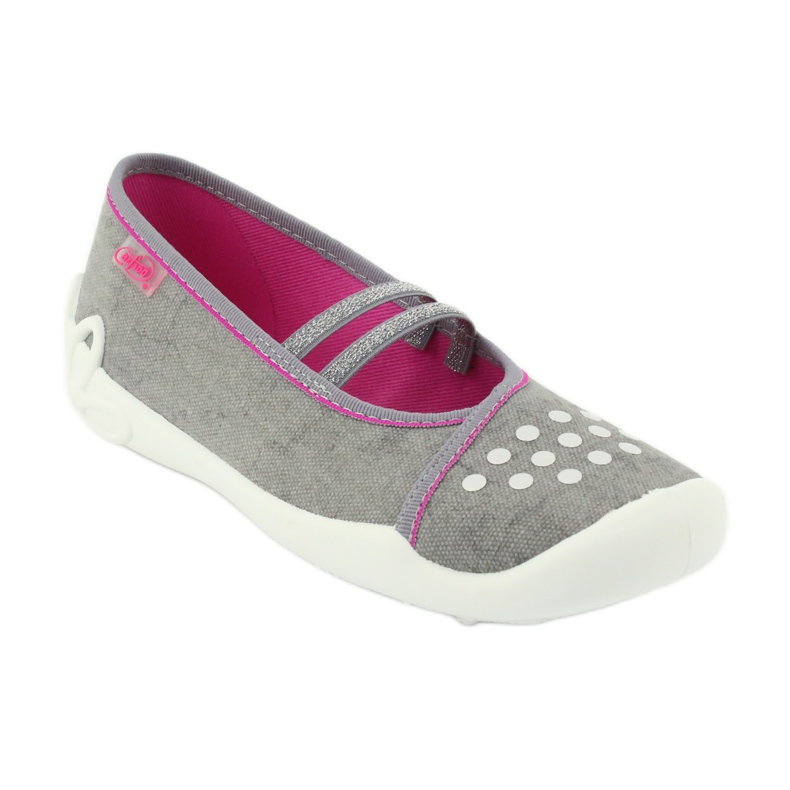 Befado children's shoes 116Y252 pink grey 2