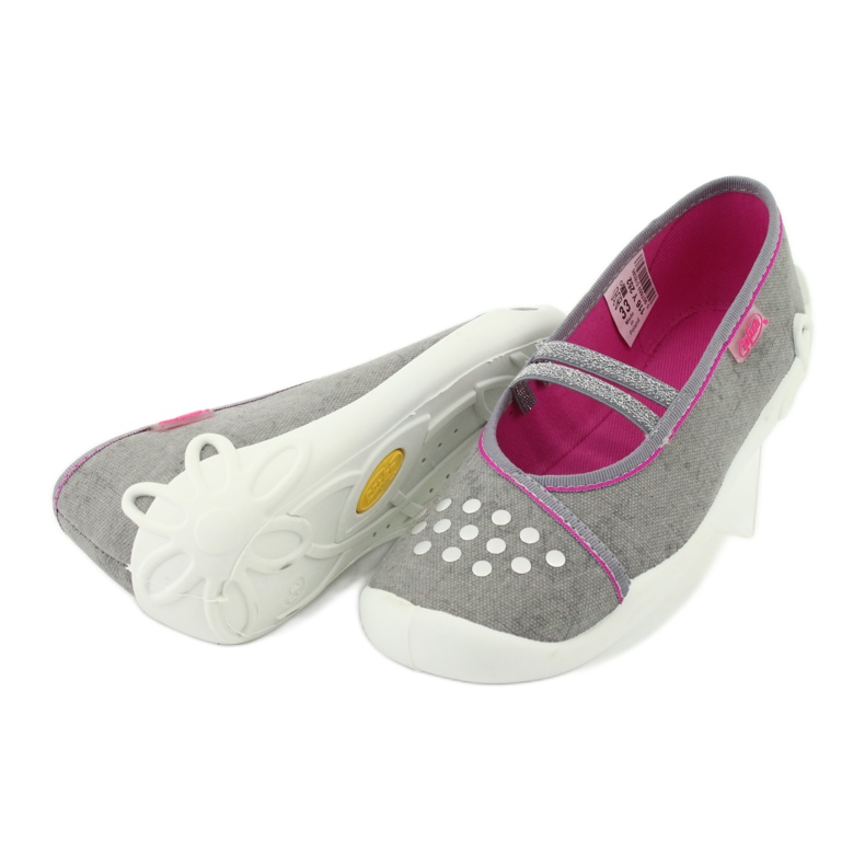 Befado children's shoes 116Y252 pink grey 5