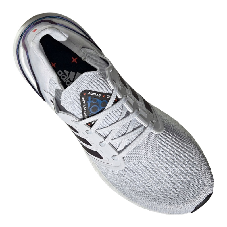 Shoes adidas UltraBoost 20 M EG0695 white multicolored blue 3