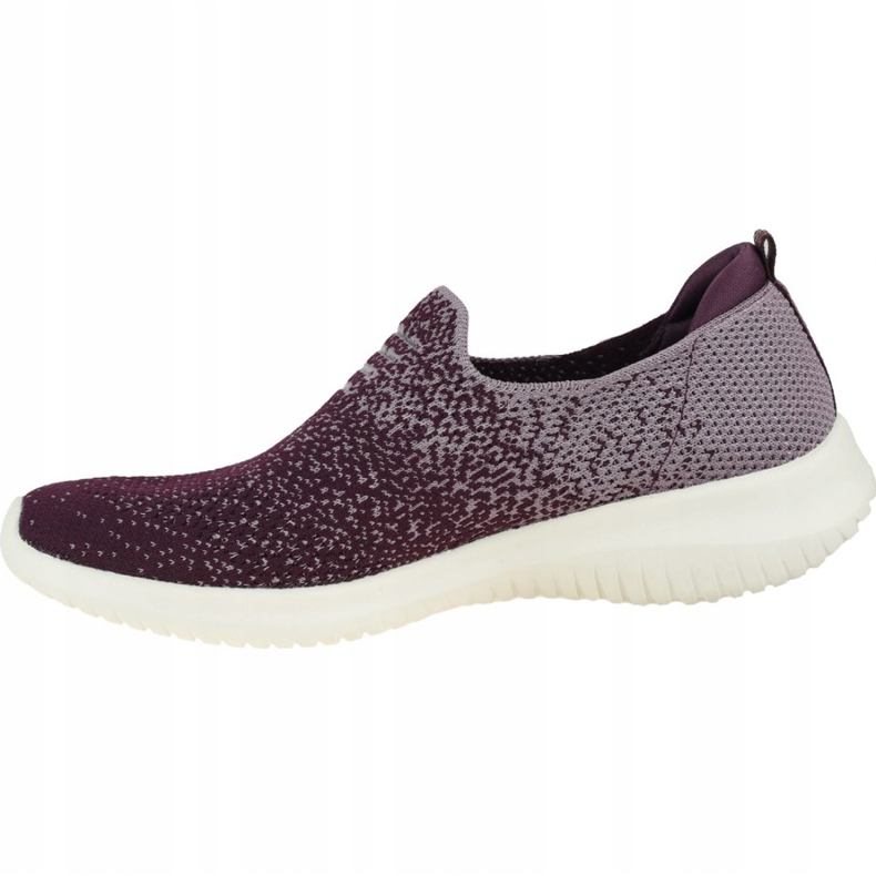 Skechers Ultra Flex W 13123-PLUM Shoes pink grey 1