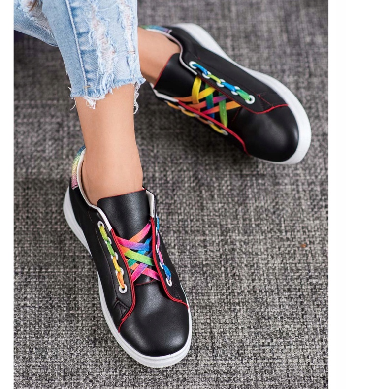 SHELOVET Fashionable Sports Shoes black 2 SHELOVET Fashionable Sports Shoes black 2