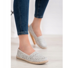 MCKEYLOR Aztec Espadrilles With Aztec Patterns grey 2
