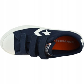 Converse Star Player Low Kids 667547C shoes navy blue grey 2 Converse Star Player Low Kids 667547C shoes navy blue grey 2