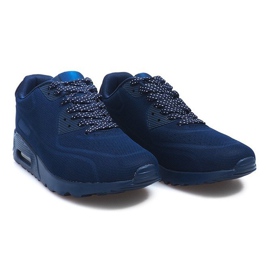 Men's navy blue sports shoes 5586-2 1