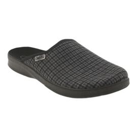 Befado men's shoes pu 548M012 black grey 2