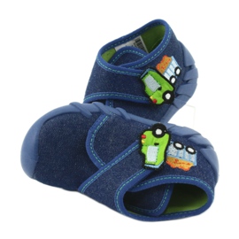 Befado children's shoes 523P012 navy blue blue green 5