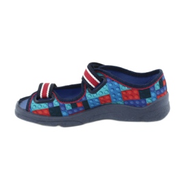 Befado children's shoes 969X153 navy blue blue multicolored 1