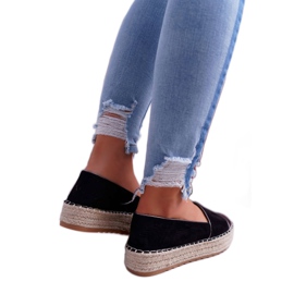 Women's Espadrilles Black Ringer Platform yellow 4