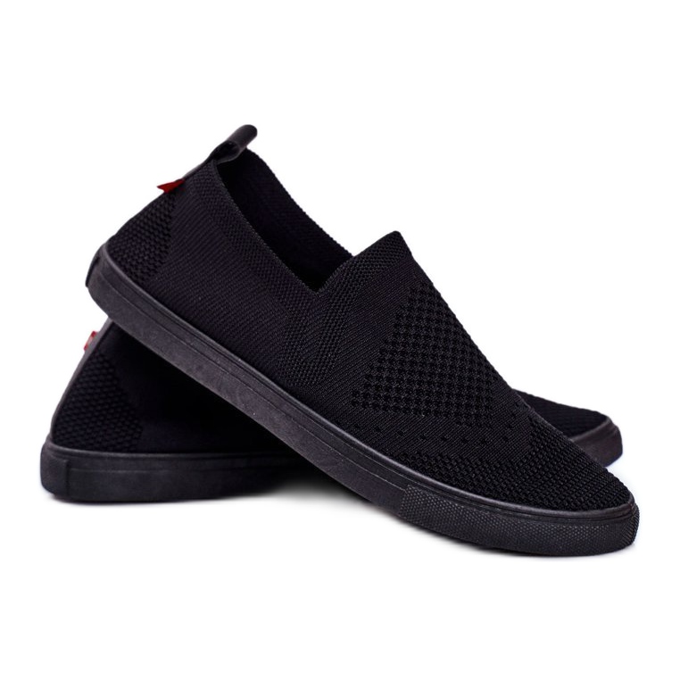 Women's Black Sneakers Slip-on Sneakers Big Star FF274A609 1