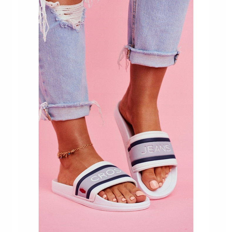 Women's Slippers Cross Jeans White FF2R4158C 1