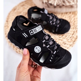 Children's Sandals Big Star With Velcro Black FF374210 2
