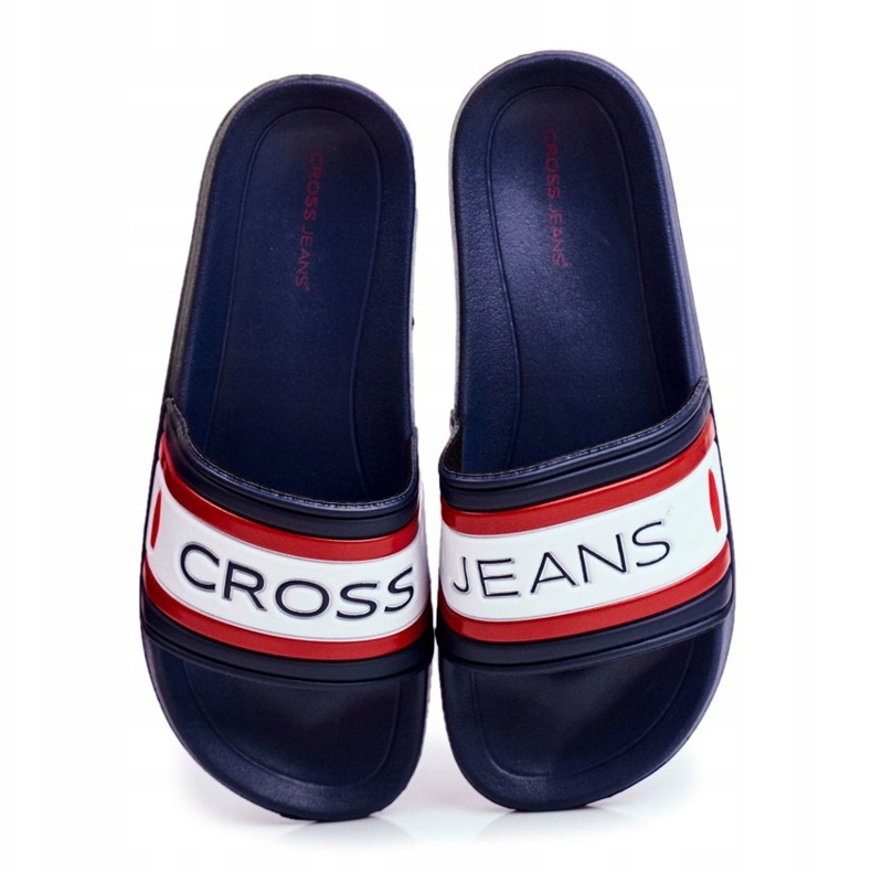 Men's Slippers Cross Jeans Navy Blue FF1R4092 2 Men's Slippers Cross Jeans Navy Blue FF1R4092 2