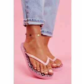 Women's Slippers Flip-flops Big Star Pink FF274A304 1