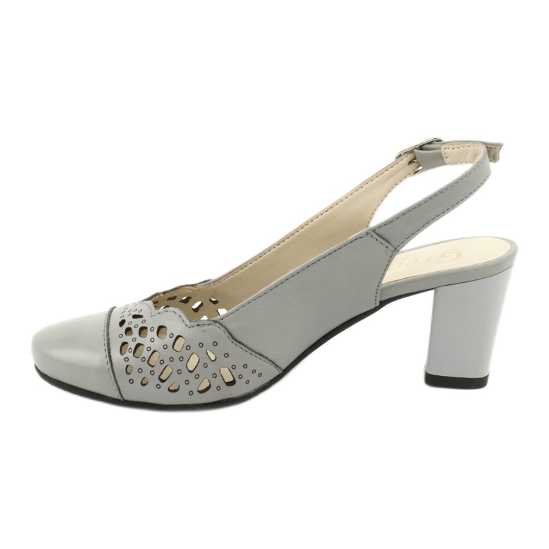 Openwork Sandals for women Gregors 771 gray grey 1