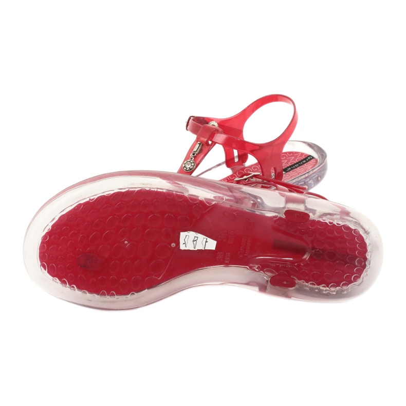 Flip-flops Grendha Clear / red colorless 4