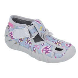 Befado children's shoes 190P093 grey multicolored 1