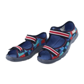 Befado children's shoes 969X153 red navy blue blue 3