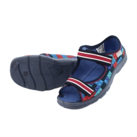 Befado children's shoes 969X153 red navy blue blue 4